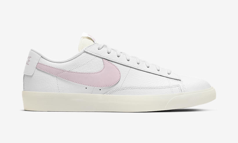 ナイキ ブレーザー ロー レザー “ホワイト/ピンクフォーム” (NIKE BLAZER LOW LEATHER “White/Pink Foam”) [CI6377-106]