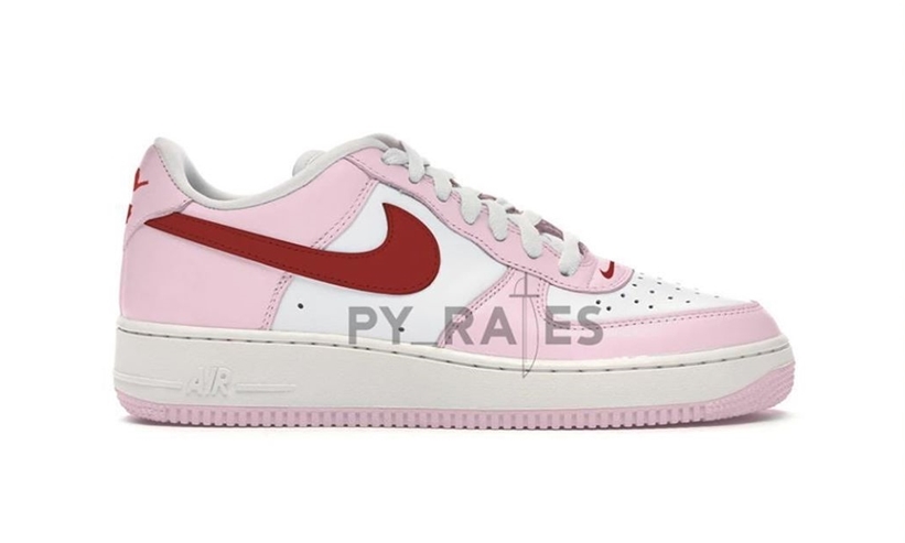 国内 2/6 発売！ナイキ エア フォース 1 07 ロー QS “バレンタイン” (NIKE AIR FORCE 1 07 LOW QS “2021 Valentine”) [DD7117-100]