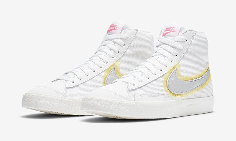 ナイキ ブレーザー ミッド 77 ビンテージ “ホワイト/メタリックシルバー/ユニバーシティゴールド” (NIKE BLAZER MID 77 VINTAGE “White/Metallic Silver/University Gold”) [CZ8105-100]