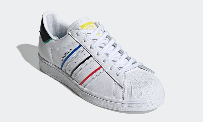 6/11発売！オリンピックカラーを纏った adidas Originals SUPERSTAR “2020 Olympic” (アディダス オリジナルス スーパースター “2020年 オリンピック”) [FY2325]