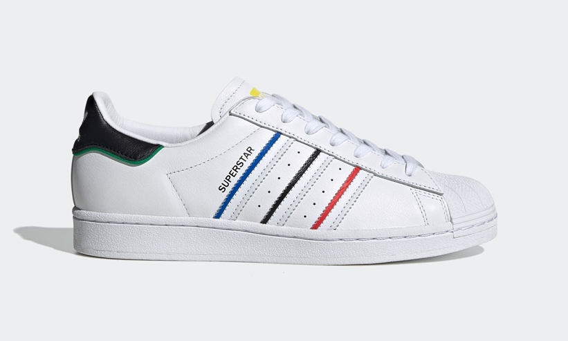 6/11発売！オリンピックカラーを纏った adidas Originals SUPERSTAR “2020 Olympic” (アディダス オリジナルス スーパースター “2020年 オリンピック”) [FY2325]