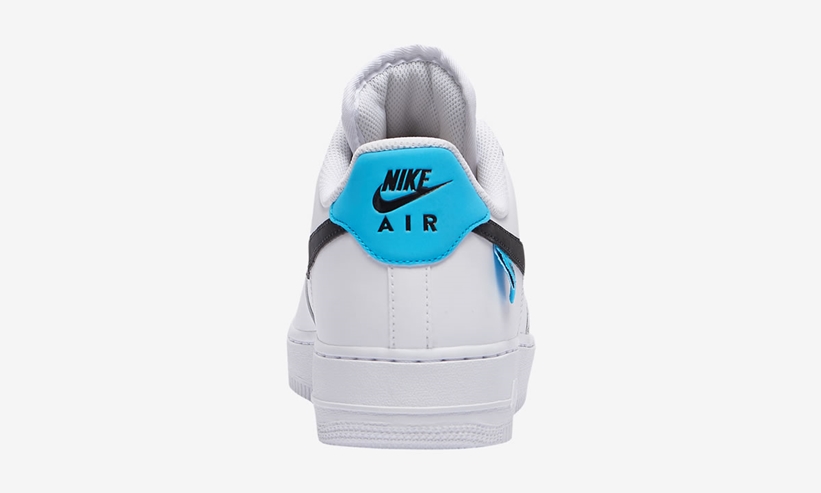 ナイキ エア フォース 1 07 ロー “ワールドワイド” ホワイト/ブルーフューリー/ブラック (NIKE AIR FORCE 1 07 LOW “World Wide” White/Blue Fury/Black) [CK7648-100]