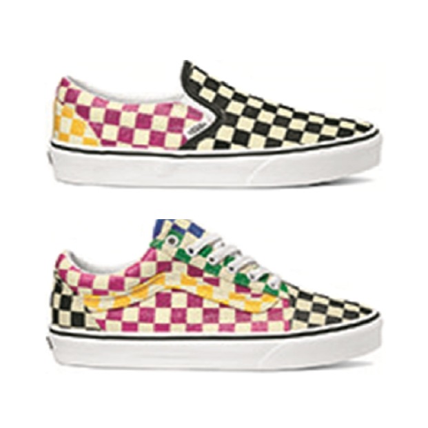 VANS “GLITTER CHECK” OLD SKOOL/CLASSIC SLIP-ON (バンズ “グリッター チェック” オールドスクール/クラシックスリッポン)