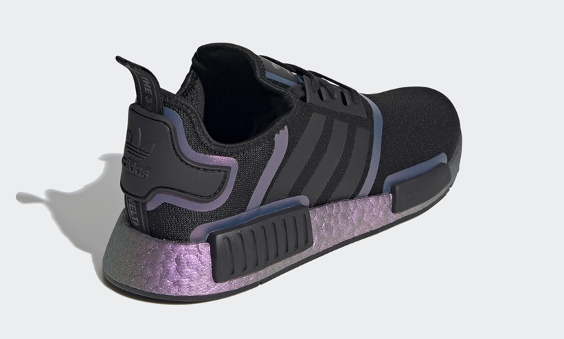 adidas Originals NMD_R1 “Core Black/Purple” (アディダス オリジナルス エヌ エム ディー “コアブラック/パープル”) [FV8732]