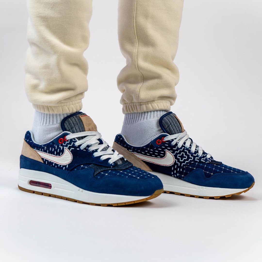 SNKRS 10/16 発売！DENHAM × NIKE AIR MAX 1 “Blue Void” (デンハム ナイキ エア マックス 1 “ブルーヴォイド”) [CW7603-400]