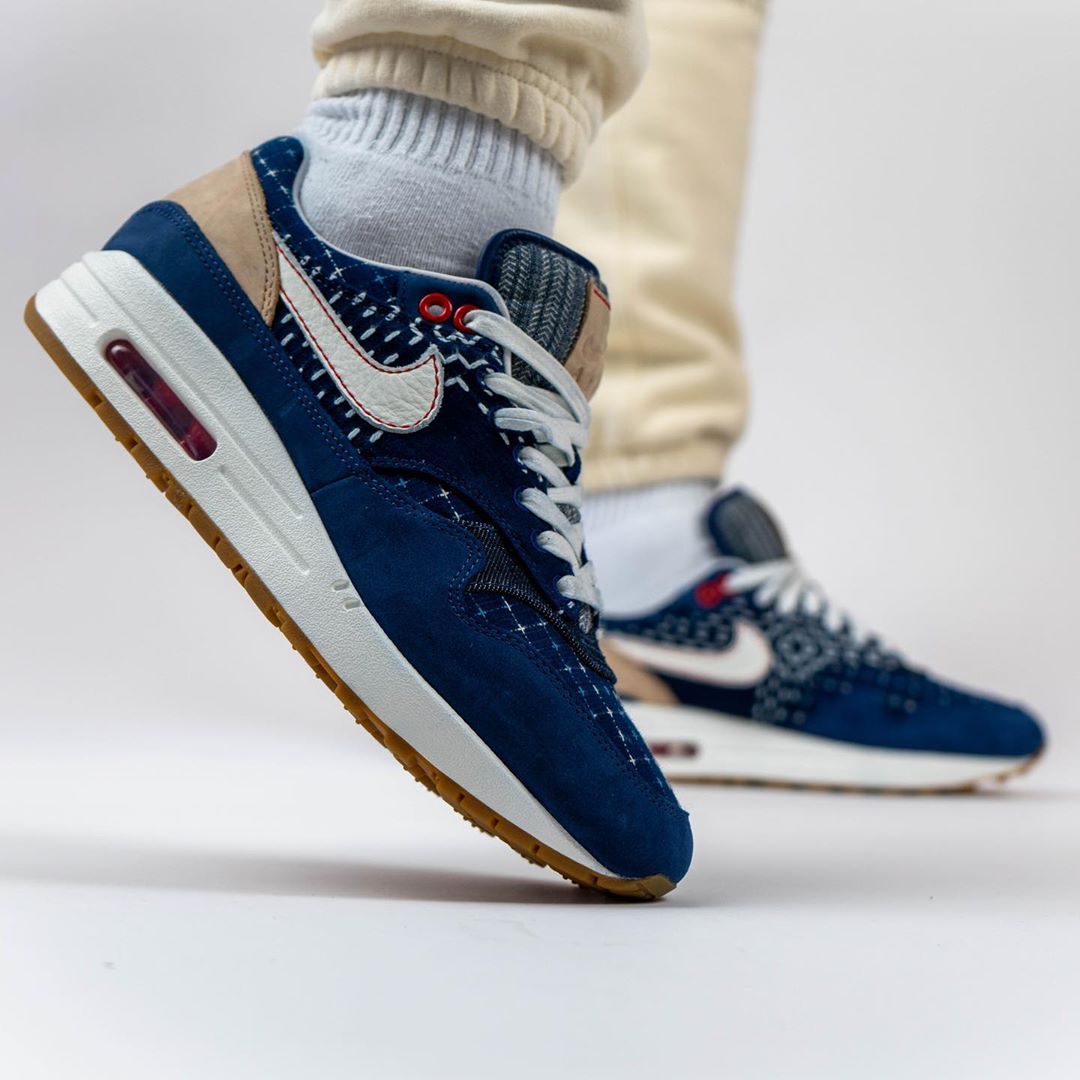 SNKRS 10/16 発売！DENHAM × NIKE AIR MAX 1 “Blue Void” (デンハム ナイキ エア マックス 1 “ブルーヴォイド”) [CW7603-400]