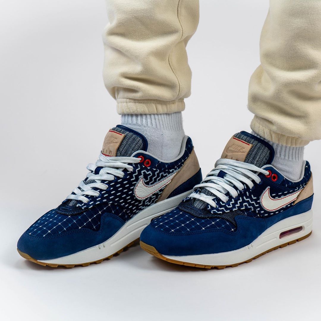 SNKRS 10/16 発売！DENHAM × NIKE AIR MAX 1 “Blue Void” (デンハム ナイキ エア マックス 1 “ブルーヴォイド”) [CW7603-400]