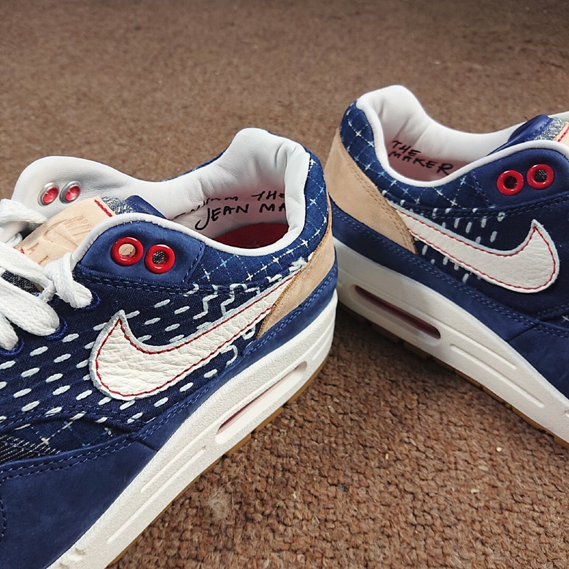 SNKRS 10/16 発売！DENHAM × NIKE AIR MAX 1 “Blue Void” (デンハム ナイキ エア マックス 1 “ブルーヴォイド”) [CW7603-400]