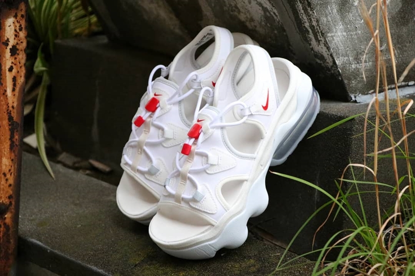 ナイキ ウィメンズ エア マックス ココ サンダル "ホワイト/ユニバーシティレッド" (NIKE WMNS AIR MAX KOKO SANDAL "White/University Red") [CZ9076-161]