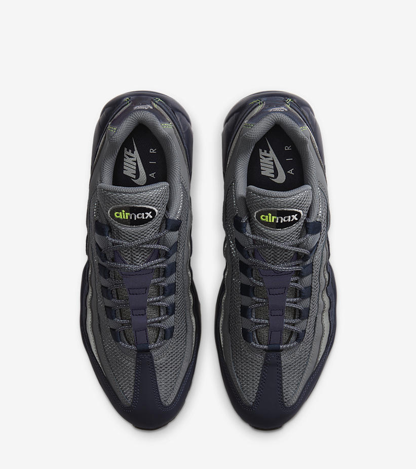 ナイキ エア マックス 95 “ミッドナイトネイビー/グレー/ボルト” (NIKE AIR MAX 95 “Midnight Navy/Grey/Volt”) [DA1504-400]