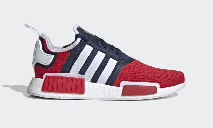 adidas Originals NMD_R1 “College Navy/Scarlet” (アディダス オリジナルス エヌ エム ディー “カレッジネイビー/スカーレット”) [FV1734]