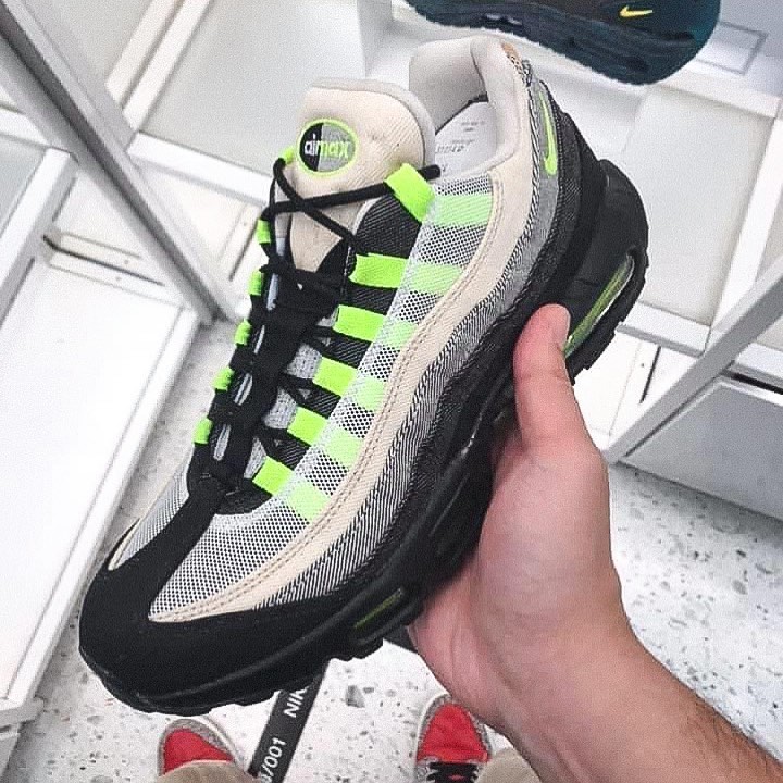 24.5cm DENHAM × NIKE AIR MAX 95 "VOLT"