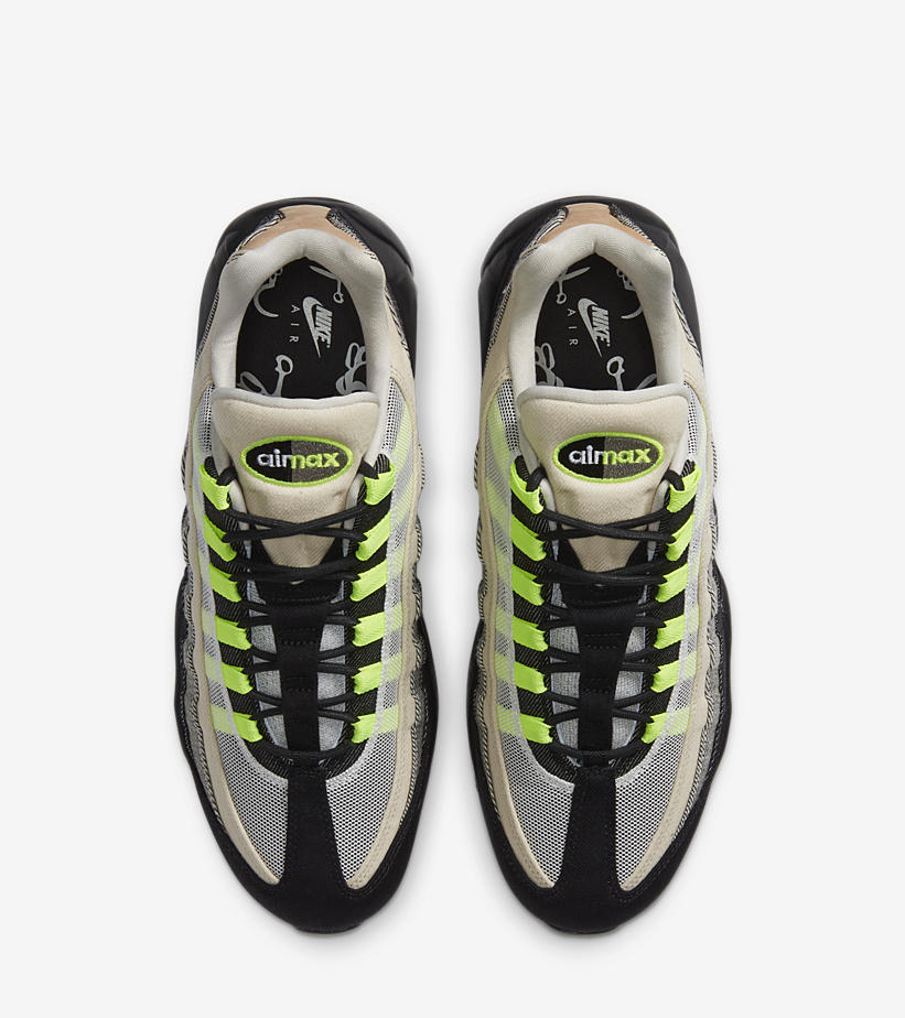 9/26 発売予定！DENHAM × NIKE AIR MAX 95 “Black/Summit White/Volt” (デンハム ナイキ エア マックス 95 “ブラック/サミットホワイト/ボルト”) [DD9519-001]