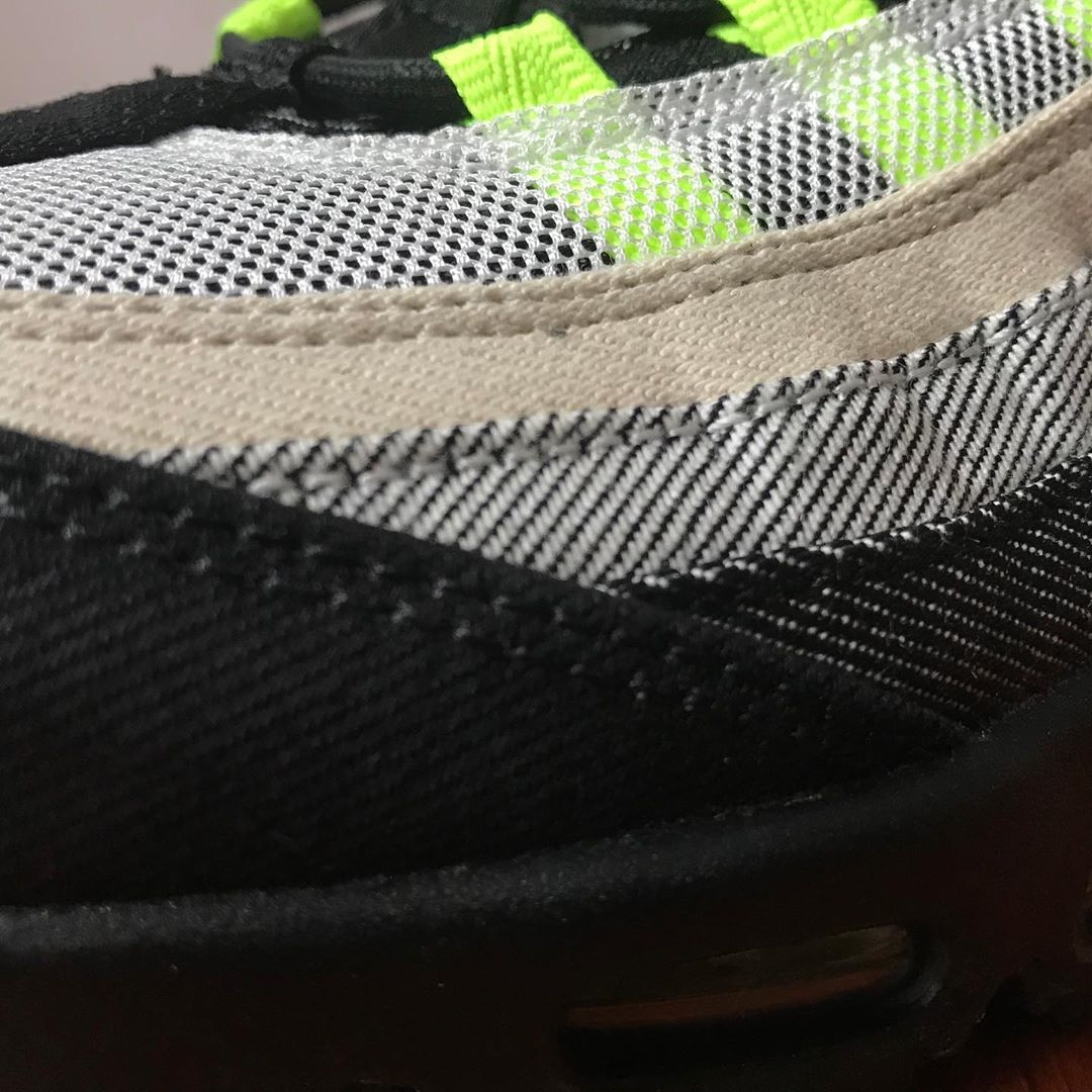 9/26 発売予定！DENHAM × NIKE AIR MAX 95 “Black/Summit White/Volt” (デンハム ナイキ エア マックス 95 “ブラック/サミットホワイト/ボルト”) [DD9519-001]