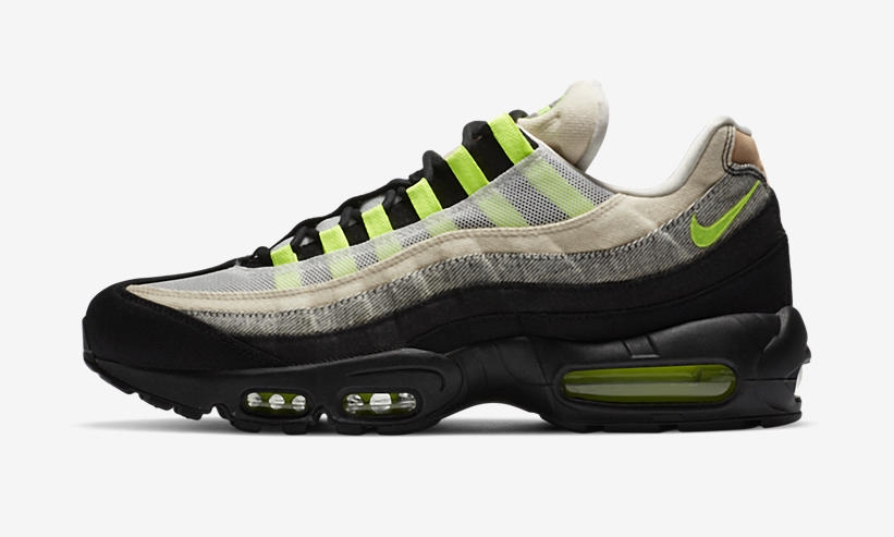 9/26 発売予定！DENHAM × NIKE AIR MAX 95 “Black/Summit White/Volt” (デンハム ナイキ エア マックス 95 “ブラック/サミットホワイト/ボルト”) [DD9519-001]