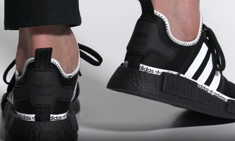 6/18発売！ロゴが目立つ adidas Originals NMD_R1 “Black/White” (アディダス オリジナルス エヌ エム ディー “ブラック/ホワイト”) [FV8729]