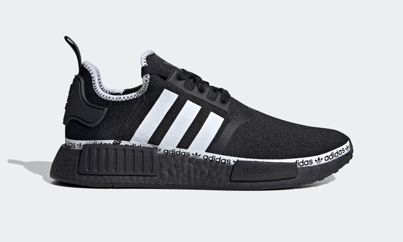 6/18発売！ロゴが目立つ adidas Originals NMD_R1 “Black/White” (アディダス オリジナルス エヌ エム ディー “ブラック/ホワイト”) [FV8729]