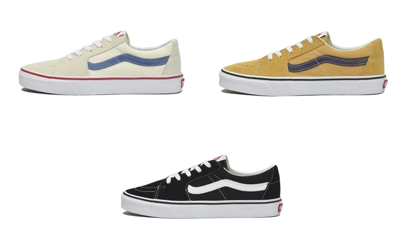 6/21発売！VANS SK8-LOW "BLACK/CLASSIC WHITE/HONEY GOLD/" (バンズ スケートロー "ブラック/クラシックホワイト/ハニーゴールド")