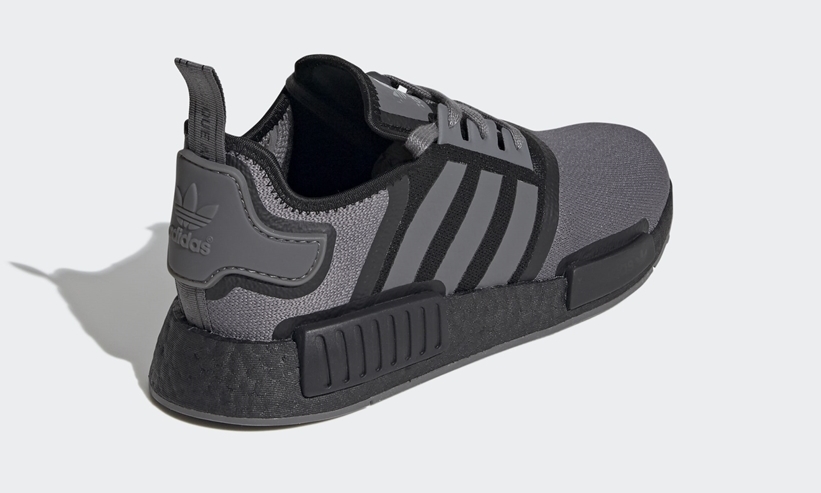 adidas Originals NMD_R1 “Grey Four/Core Black” (アディダス オリジナルス エヌ エム ディー “グレーフォー/コアブラック”) [FV1733]