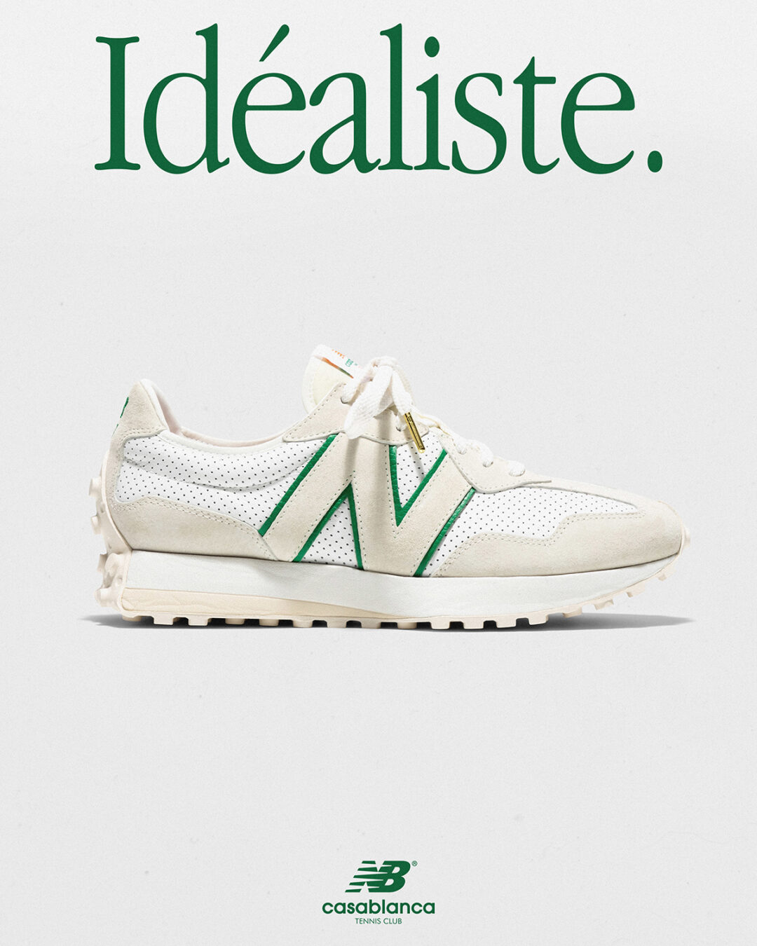 国内 11/20 発売！Casablanca x New Balance 327 “White” (カサブランカ ニューバランス)