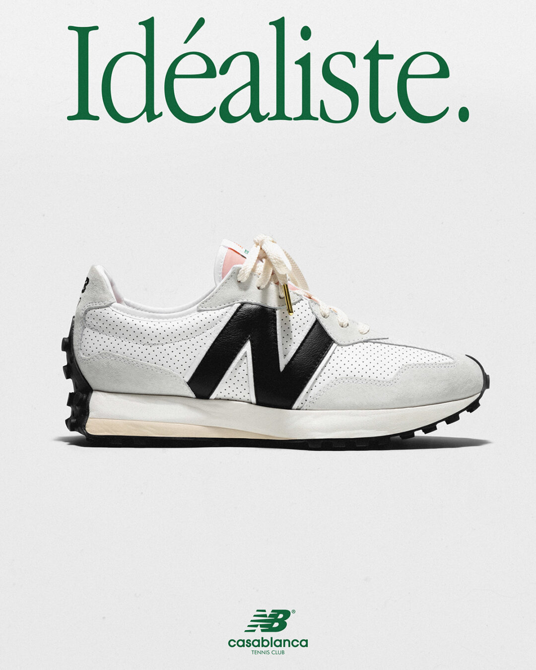 国内 11/20 発売！Casablanca x New Balance 327 “White” (カサブランカ ニューバランス)