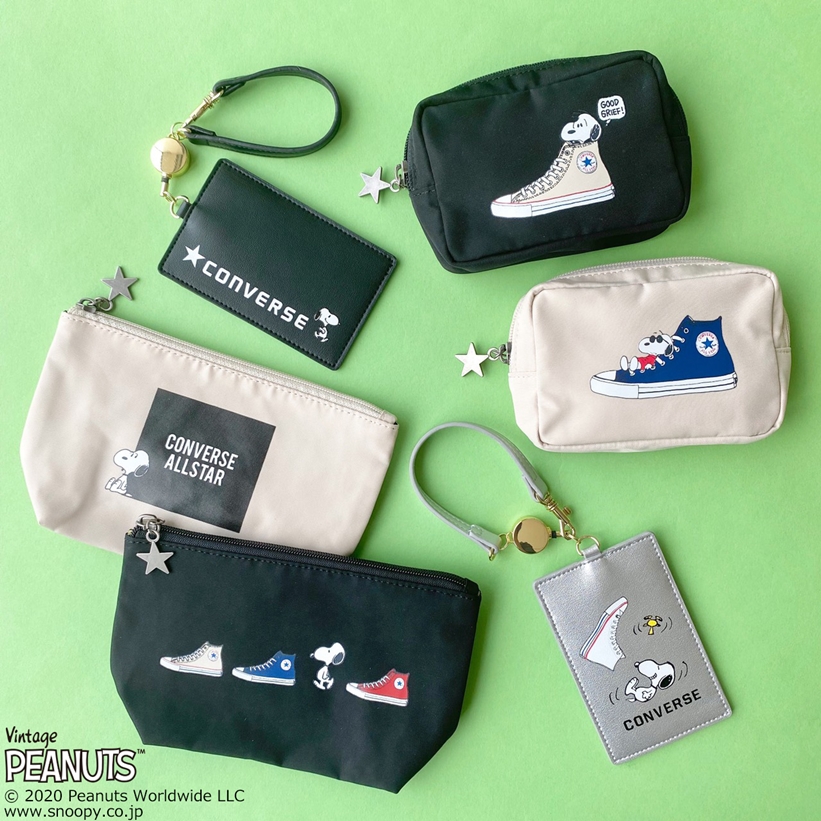 スニーカーと戯れるスヌーピーのアートが可愛すぎ！ピーナッツ×コンバースのコラボレーション企画が発売 (PEANUTS CONVERSE)