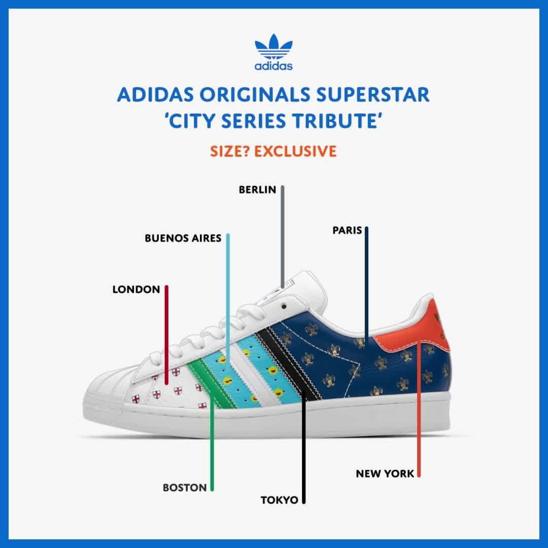 6/19発売！size? × adidas Originals SUPERSTAR “Tribute” (サイズ? アディダス オリジナルス スーパースター “トリビュート”) [FX7175]