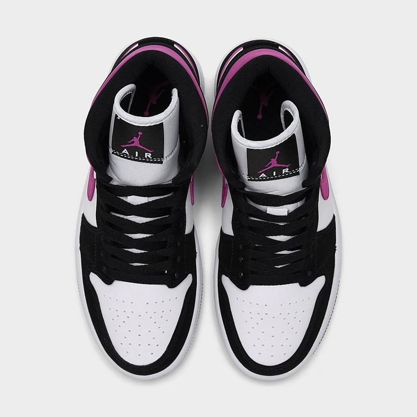 7/1発売！ナイキ ウィメンズ エア ジョーダン 1 ミッド “ブラック/ピンク” (NIKE WMNS AIR JORDAN 1 MID “Black/Pink”) [BQ6472-005]