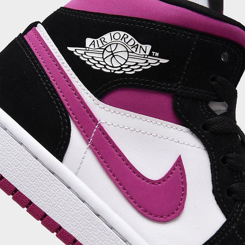 7/1発売！ナイキ ウィメンズ エア ジョーダン 1 ミッド “ブラック/ピンク” (NIKE WMNS AIR JORDAN 1 MID “Black/Pink”) [BQ6472-005]