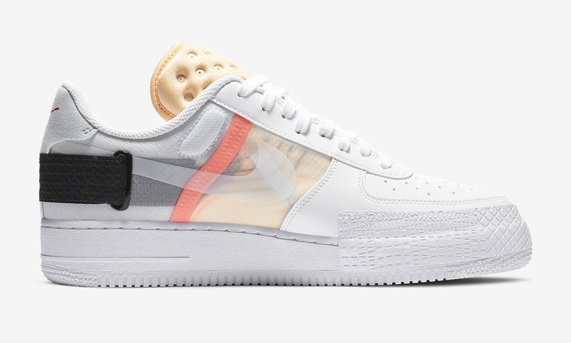 ナイキ エア フォース 1 ロー タイプ “ホワイト/ブラック/メロンティント” (NIKE AIR FORCE 1 LOW TYPE “White/Black/Melon Tint”) [CZ7107-100]