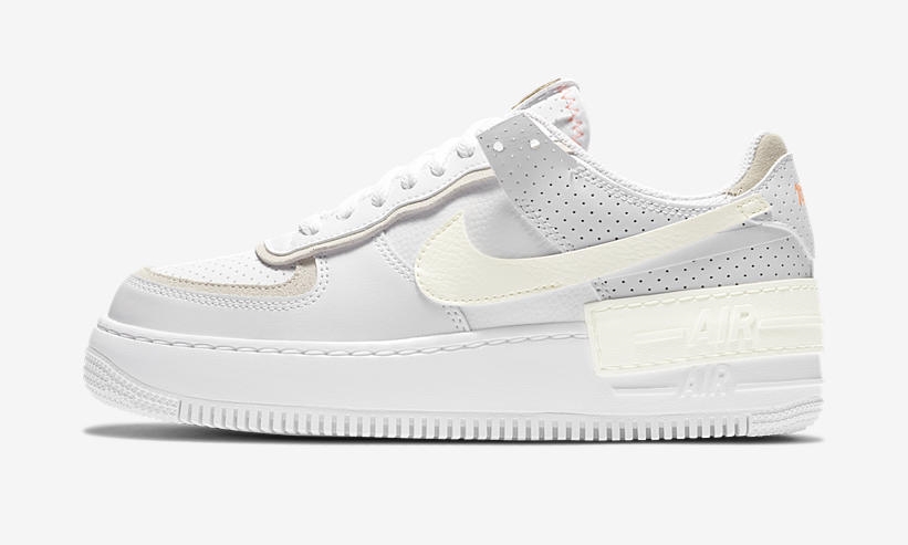 7/9発売！ナイキ ウィメンズ エア フォース 1 ロー シャドウ “ホワイト/アトミックピンク” (NIKE WMNS AIR FORCE 1 LOW SHADOW “White/Atomic Pink”) [CZ8107-100]