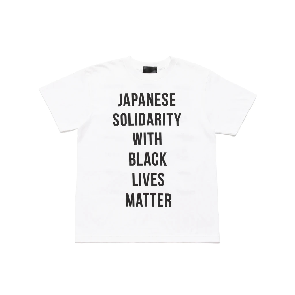 HUMAN MADEにて「BLACK LIVES MATTER」の寄付の為、Girls Don’t Cry/sacai/UNDERCOVER/AMBUSHなどの全21ブランドと協賛したTEE「JAPANESE SOLIDARITY WITH BLACK LIVES MATTER」が6/19から受注販売 (ヒューマンメイド)