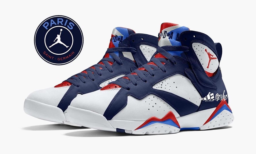 【国内 5/22 発売】ナイキ エア ジョーダン 7 レトロ BCFC × PSG パリ・サンジェルマン (Paris Saint Germain NIKE AIR JORDAN 7 RETRO BCFC) [CZ0789-105]