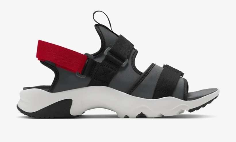 ナイキ キャニオン サンダル “アイアングレー/ユニバーシティレッド” (NIKE CANYON SANDAL “Iron Grey/University Red”) [CI8797-003]