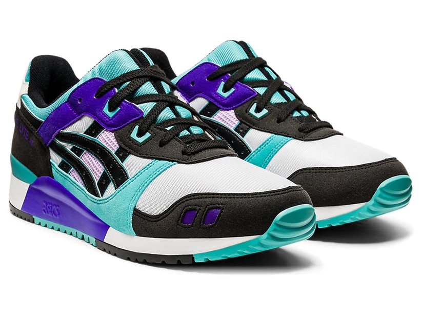 ASICS SportStyle GEL-LYTE III OG “White/Techno Cyan” (アシックス タイガー ゲルライト 3 OG “ホワイト/テクノシアン”) [1201A051.101]