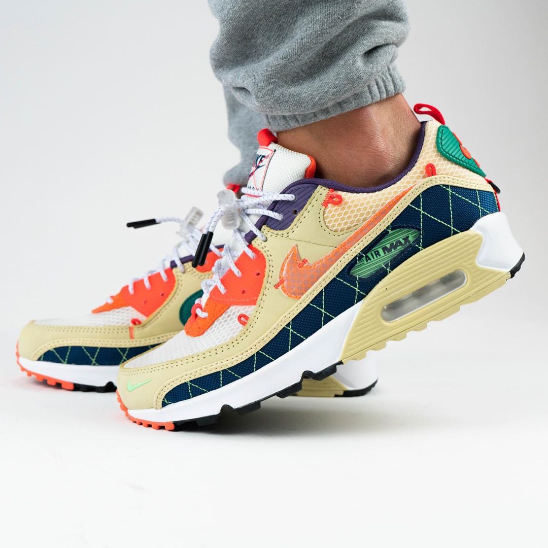 【リーク】2020年発売予定！ナイキ エア マックス 90 “ベージュ/ネオンカラー” (NIKE AIR MAX 90 “Beige/Neon”) [CZ9078-784]