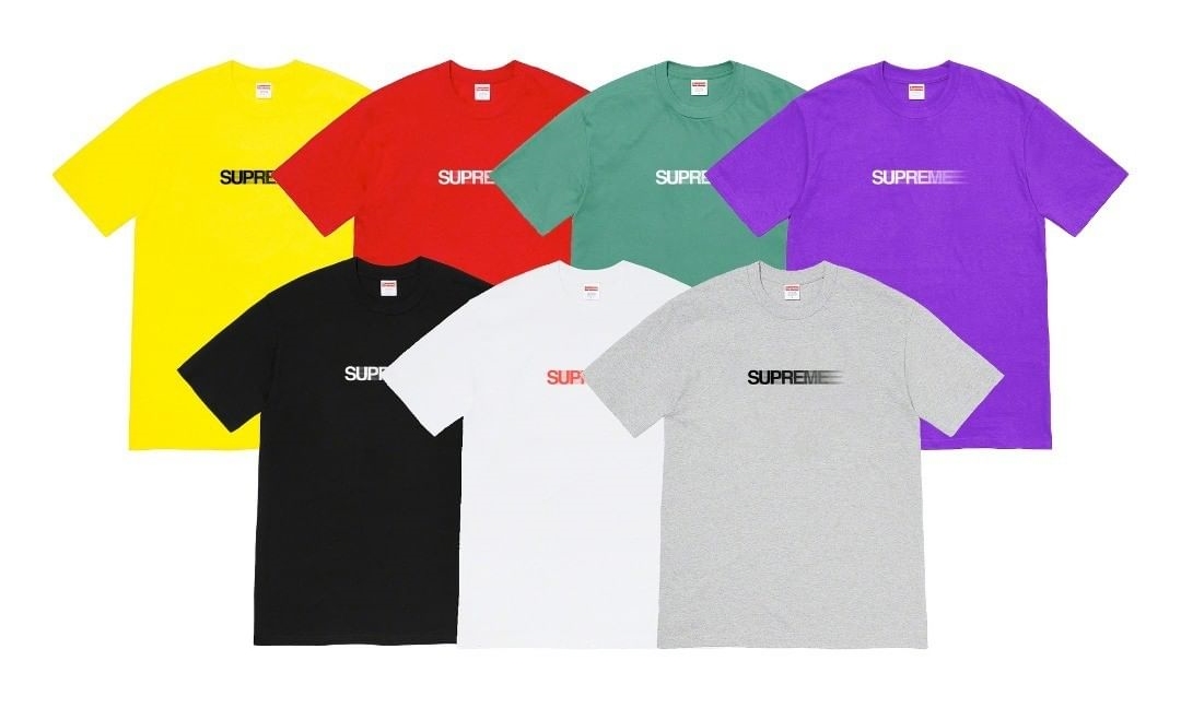 SUPREME 2020 SUMMER TEE COLLECTIONの販売時に"Motion Logo S/S TEE"が登場か？ (シュプリーム 2020年 夏 TEE コレクション "モーション ロゴ")