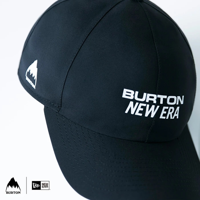 GORE-TEX PACLITEを採用したNew Era × BURTON コラボレーションキャップが6/26発売 (ゴアテックス ニューエラ バートン)