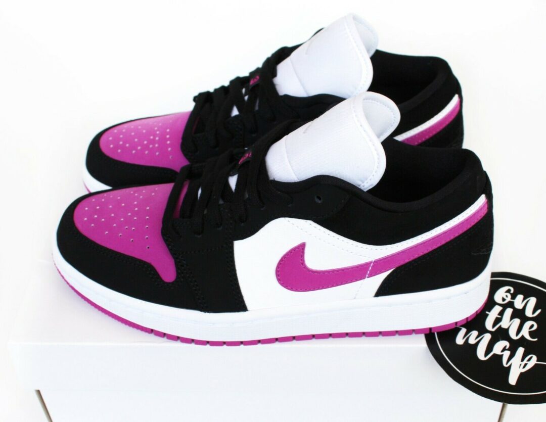 7/1 発売！ナイキ ウィメンズ エア ジョーダン 1 ロー “ブラック/カクタスフラワー/ホワイト” (NIKE WMNS AIR JORDAN 1 LOW “Black/Cactus Flower/White”) [DC0774-005]