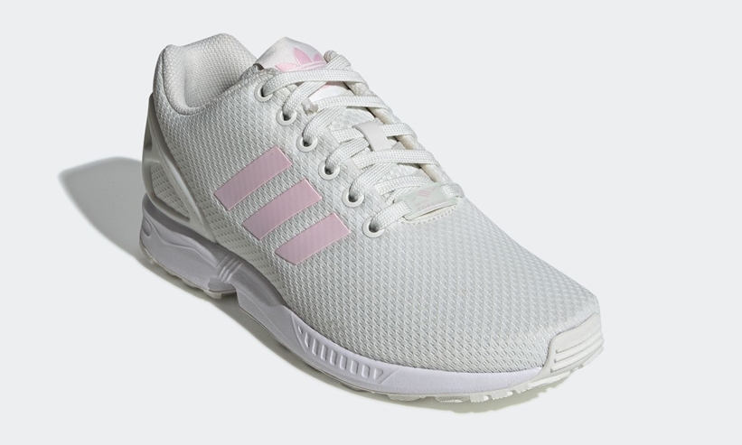 6/25発売！adidas ZX FLUX “White Tint/Clear Pink/” (アディダス ゼットエックス フラックス “ホワイトティント/クリアピンク”) [EG5382]