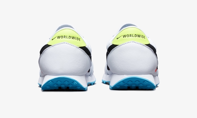 ナイキ ウィメンズ デイブレイク SE “ワールドワイド” ホワイト/ブルーフューリー (NIKE WMNS DAYBREAK SE “World Wide” White/Blue Fury) [CK2606-100]