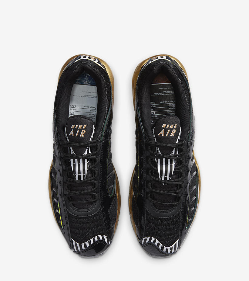 ナイキ エア マックス テイルウィンド 4 SE “ブラック/メタリックゴールド” (NIKE AIR MAX TAILWIND IV SE “Black/Metallic Gold”) [CT1263-001]