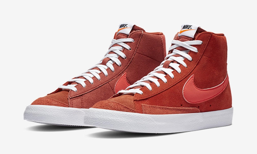 ナイキ ブレーザー ミッド 77 ビンテージ “マントラオレンジ/ブライトクリムゾン” (NIKE BLAZER MID 77 VINTAGE “Mantra Orange/Bright Crimson”) [CZ4609-800]