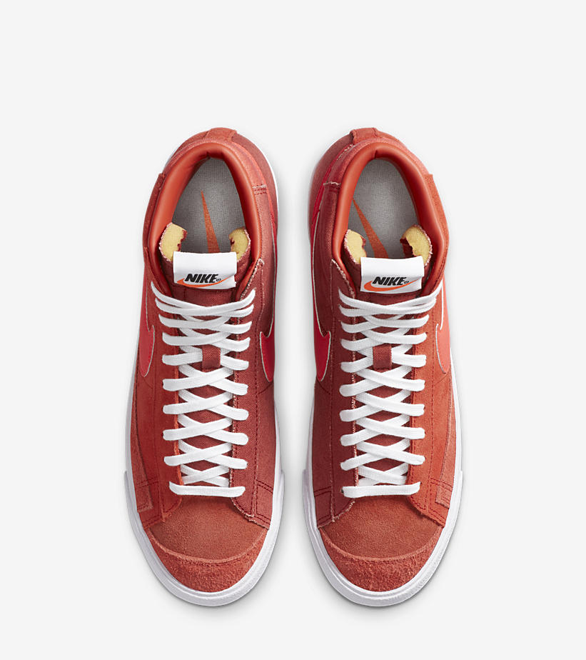 ナイキ ブレーザー ミッド 77 ビンテージ “マントラオレンジ/ブライトクリムゾン” (NIKE BLAZER MID 77 VINTAGE “Mantra Orange/Bright Crimson”) [CZ4609-800]