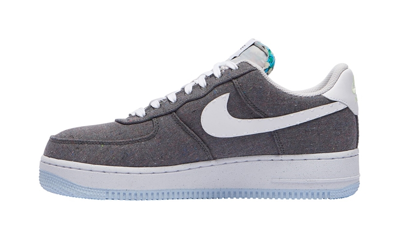 8/20、8/27 発売！リサイクル素材を使用したナイキ エア フォース 1 ロー “アイアイグレー/ホワイト” (NIKE AIR FORCE 1 LOW “Iron Grey/White”) [CN0866-001]