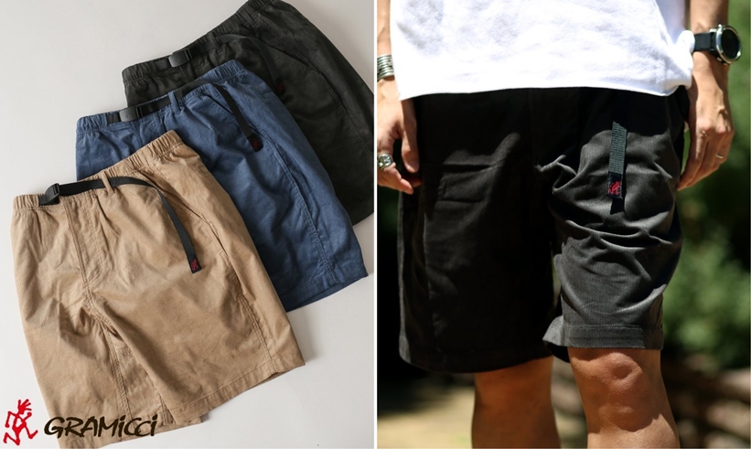 GRAMICCIからサーフスタイルを彷彿とさせるサマーコーデュロイSTショーツが7月上旬発売 (グラミチ SUMMER CORDUROY ST SHORTS)