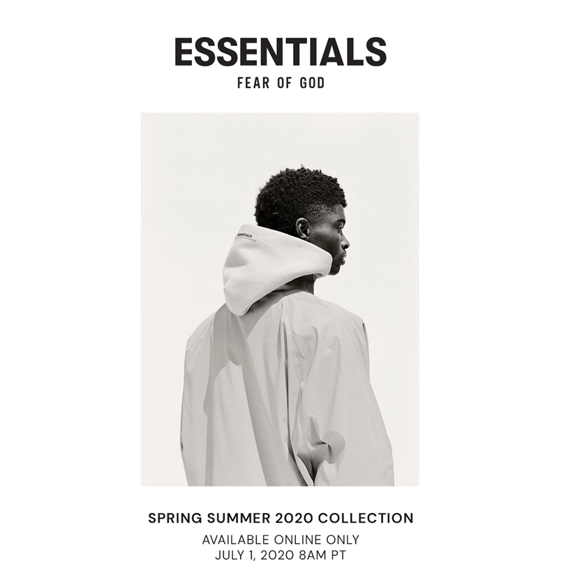 monkey time 8/28 発売！FEAR OF GOD “F.O.G. ESSENTIALS” 2020 SUMMER (フィア オブ ゴッド エッセンシャルズ)