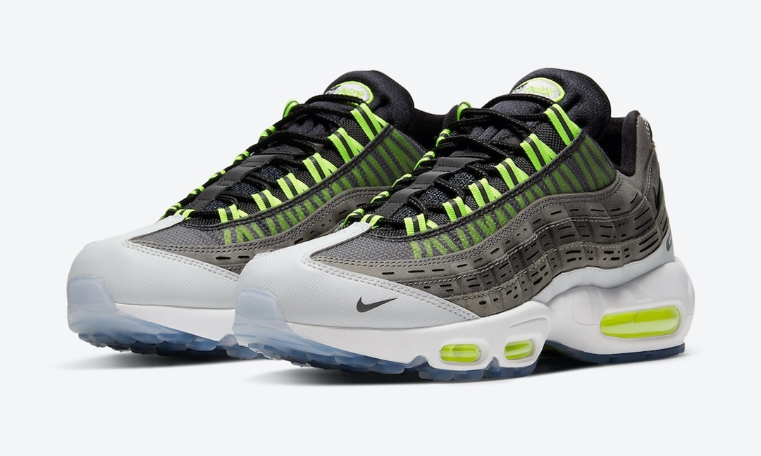 【国内 3/19 発売】キム・ジョーンズ × ナイキ エア マックス 95 2カラー (KIM JONES NIKE AIR MAX 95 “Black/Total Orange/Volt”) [DD1871-001,002]