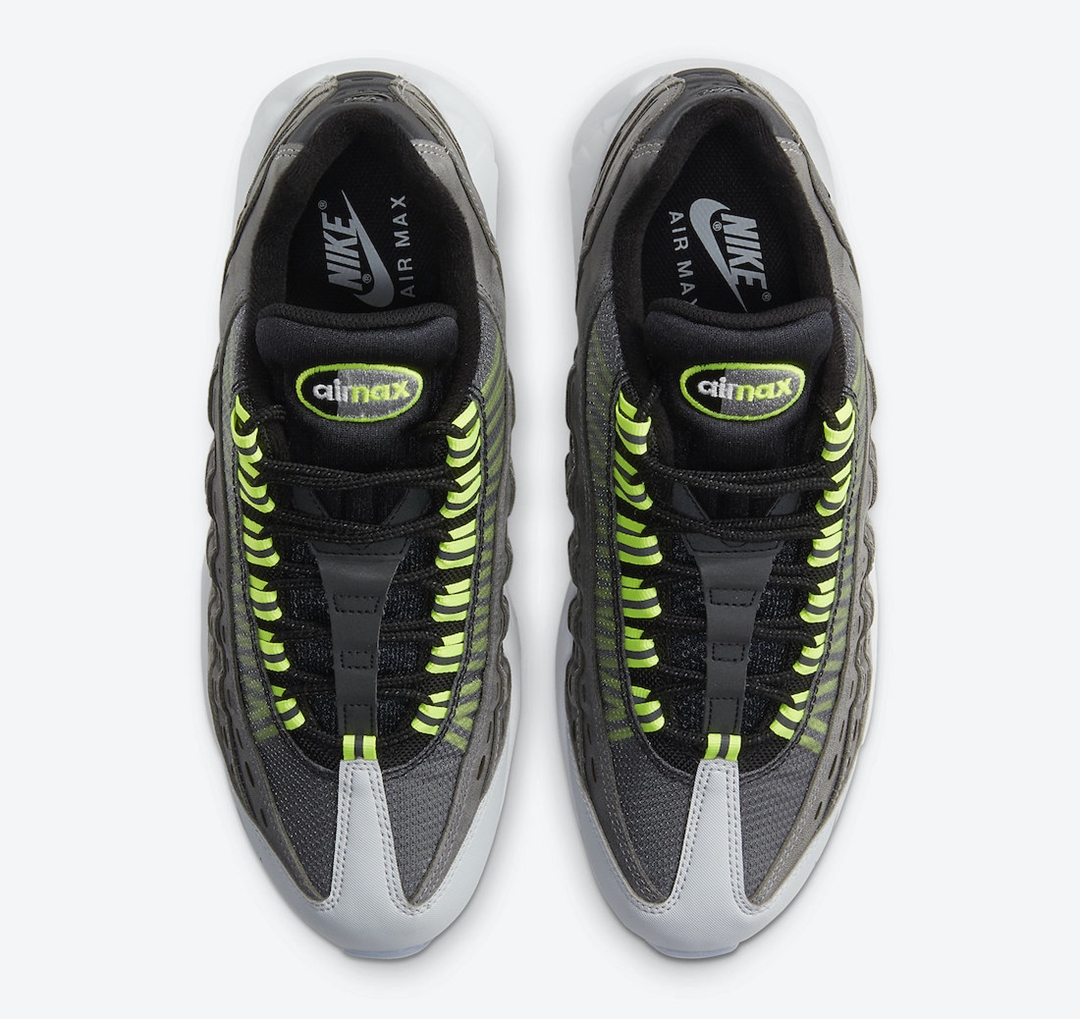 【国内 3/19 発売】キム・ジョーンズ × ナイキ エア マックス 95 2カラー (KIM JONES NIKE AIR MAX 95 “Black/Total Orange/Volt”) [DD1871-001,002]