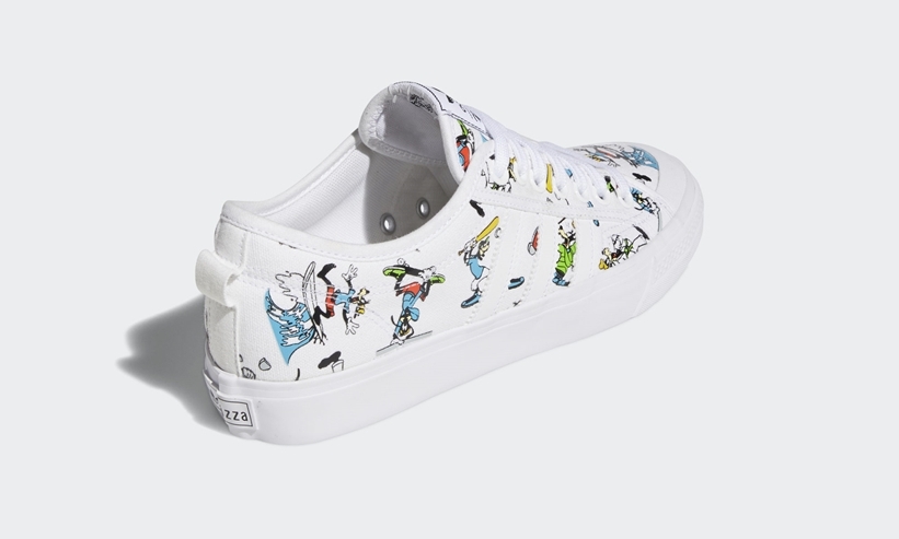 7/1発売！ディズニー グーフィー × アディダス オリジナルス ニッツァ “ホワイト/ブラック” (Disney Goofy adidas Originals NIZZA “White/Black”) [FW0645,9590]